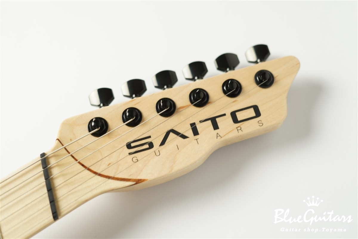 SAITO GUITARS S-624MS/Phase 2 Ash/M - Naked | Blue Guitars Online 