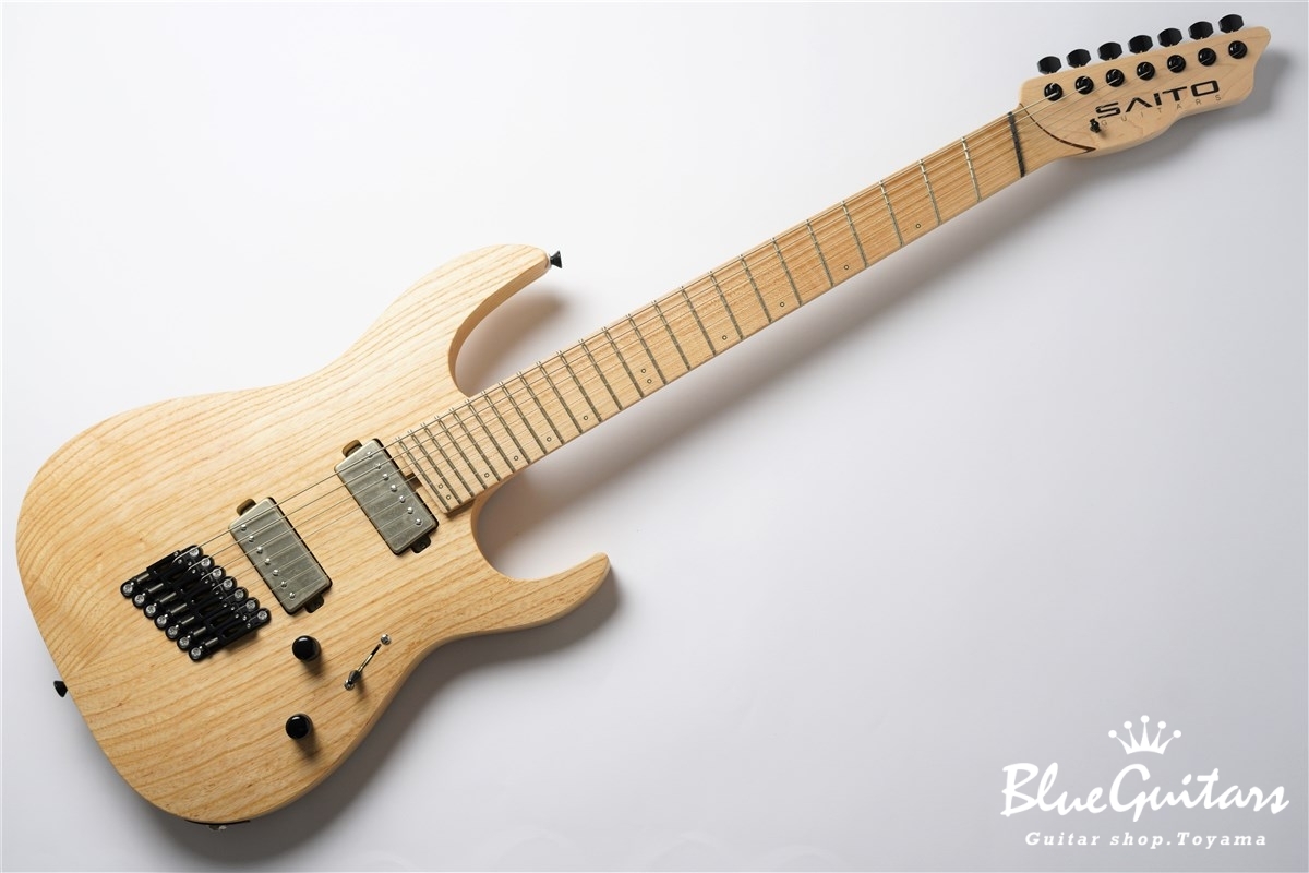 SAITO GUITARS S-724MS/Phase2 Ash/M - Naked | Blue Guitars Online Store