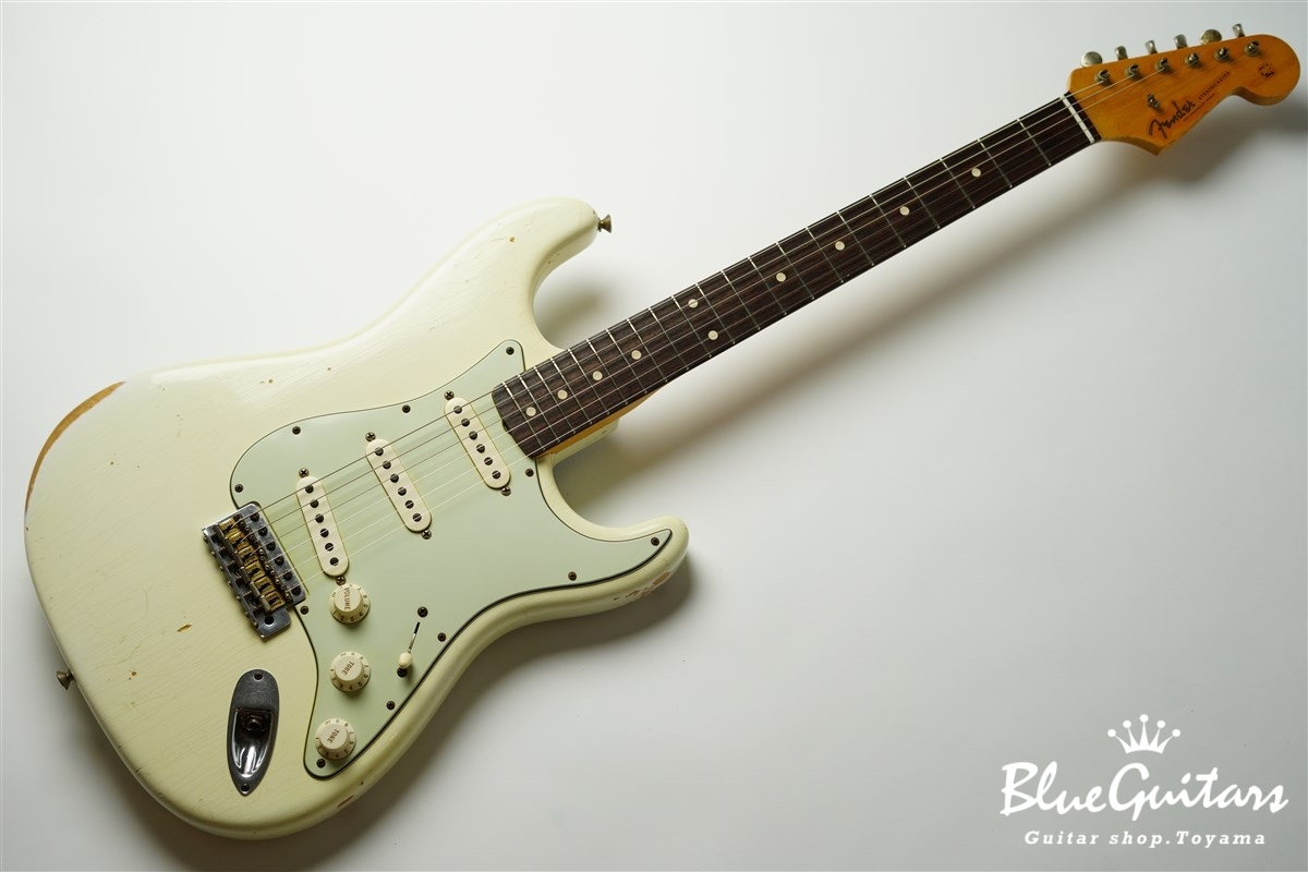 Fender Custom Shop 1960 Stratocaster Relic - Olympic White | Blue
