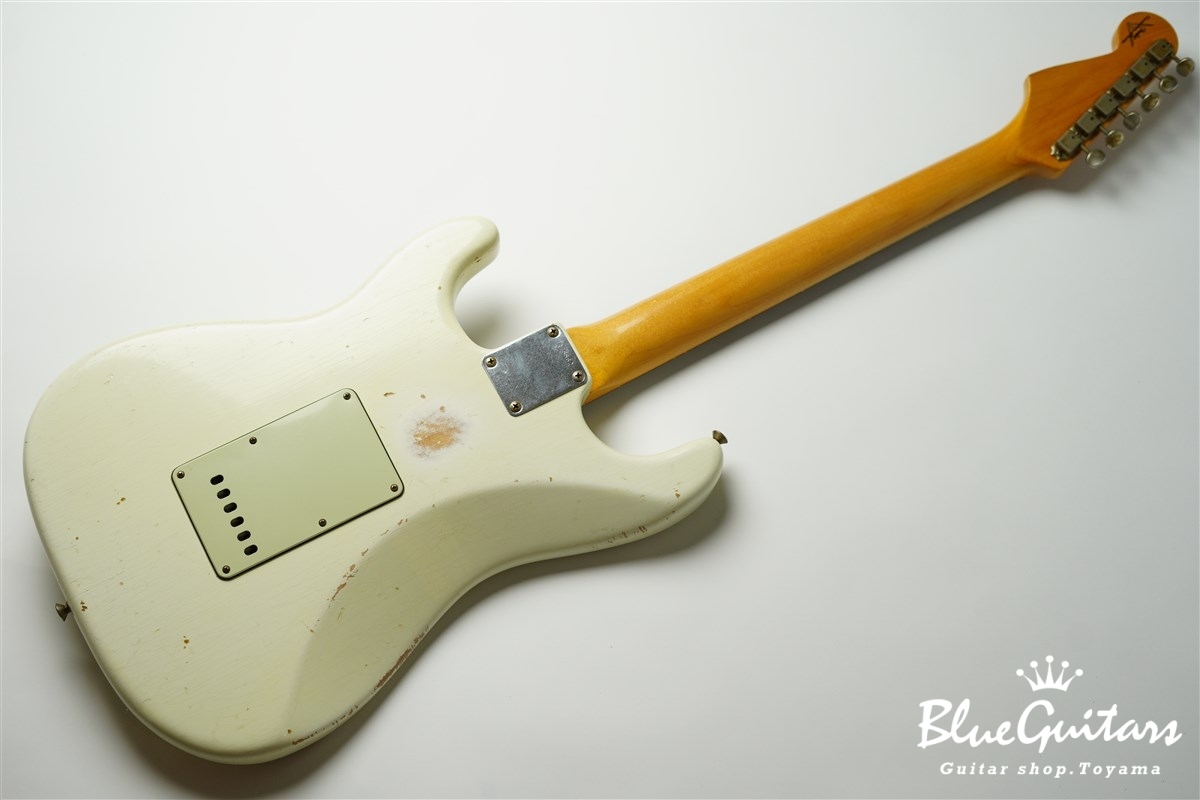 ストラトキャスターRelic OlympicWhite Stratocaster 1996 Fender Custom Shop '60s Stratocaster Relic Olympic