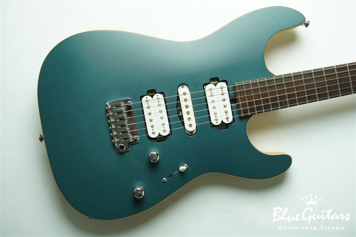 SAITO GUITARS S-622 HSH Alder/R - Navy Blue | Blue Guitars Online 