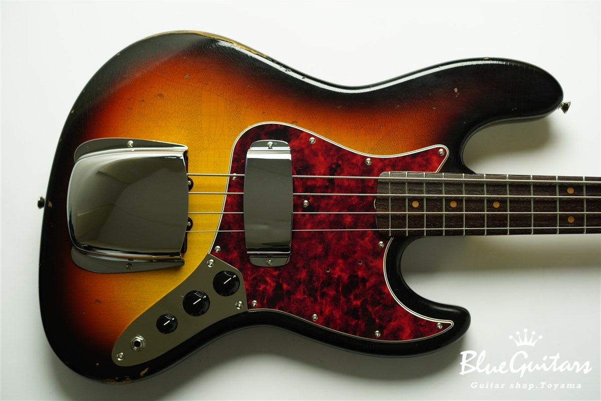 g7-JB/R Standard Aged - 1962 3-Tone Sunburst