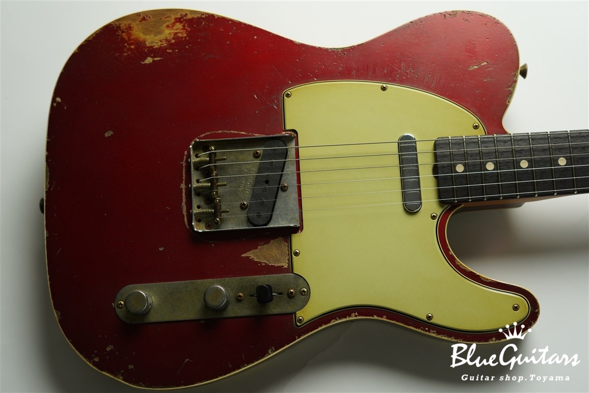 MBS 1959 Custom Telecaster Heavy Relic Masterbuilt by Vincent Van Trigt - Dark Candy Apple Red
