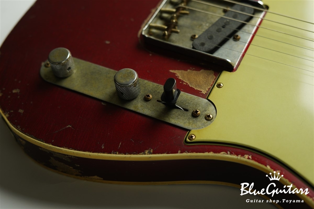 MBS 1959 Custom Telecaster Heavy Relic Masterbuilt by Vincent Van Trigt - Dark Candy Apple Red
