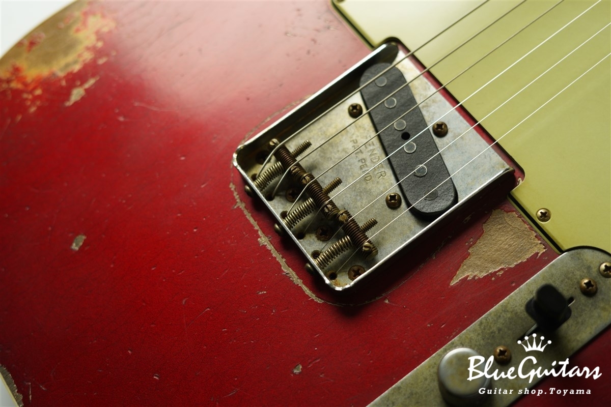 MBS 1959 Custom Telecaster Heavy Relic Masterbuilt by Vincent Van Trigt - Dark Candy Apple Red