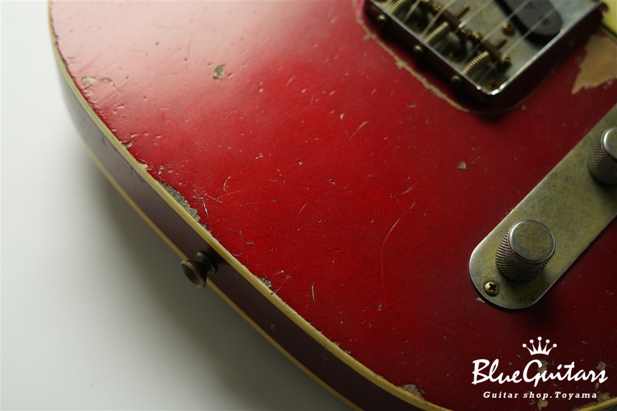MBS 1959 Custom Telecaster Heavy Relic Masterbuilt by Vincent Van Trigt - Dark Candy Apple Red