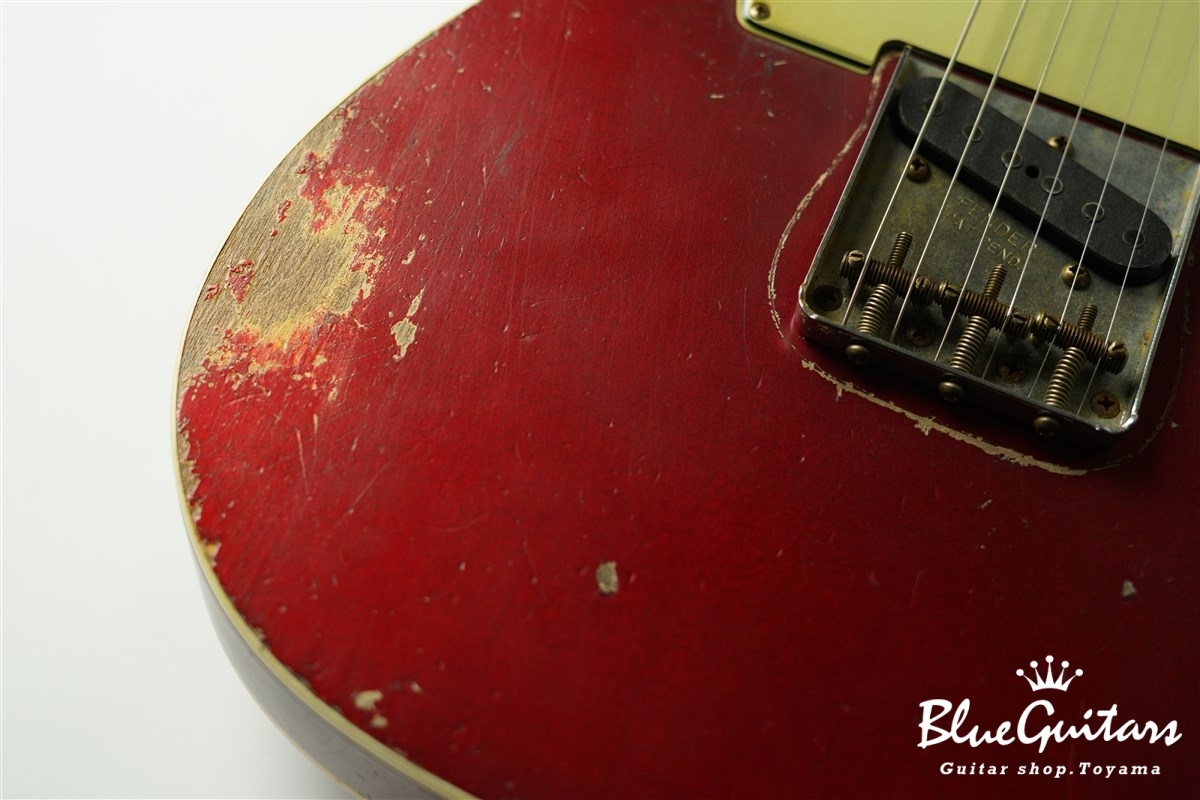 MBS 1959 Custom Telecaster Heavy Relic Masterbuilt by Vincent Van Trigt - Dark Candy Apple Red