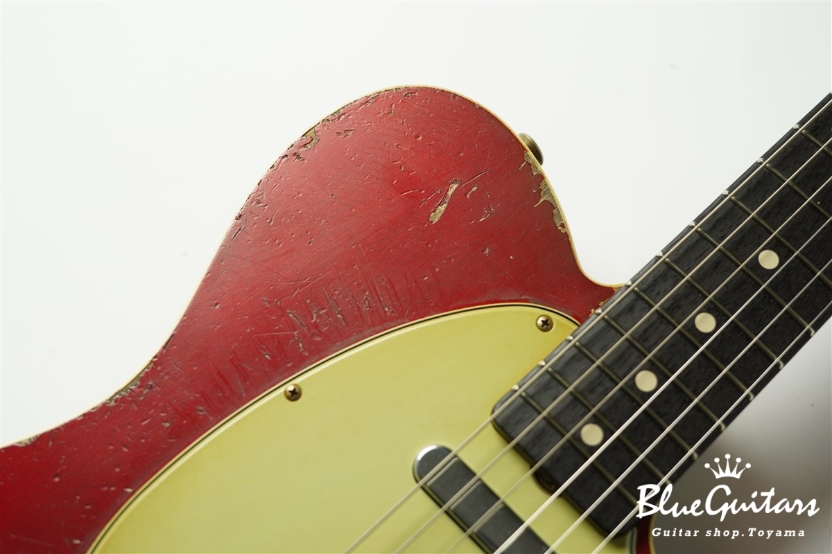MBS 1959 Custom Telecaster Heavy Relic Masterbuilt by Vincent Van Trigt - Dark Candy Apple Red