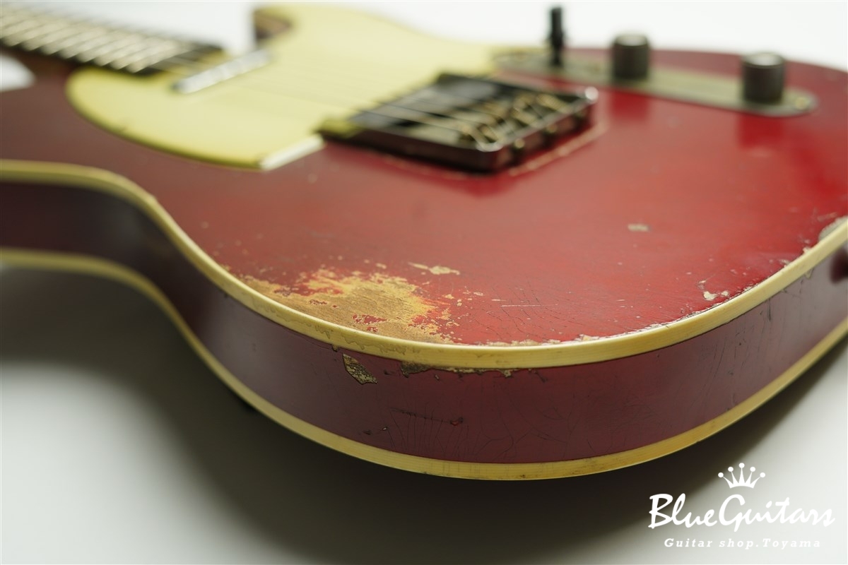 MBS 1959 Custom Telecaster Heavy Relic Masterbuilt by Vincent Van Trigt - Dark Candy Apple Red