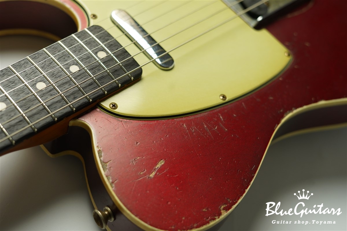 MBS 1959 Custom Telecaster Heavy Relic Masterbuilt by Vincent Van Trigt - Dark Candy Apple Red