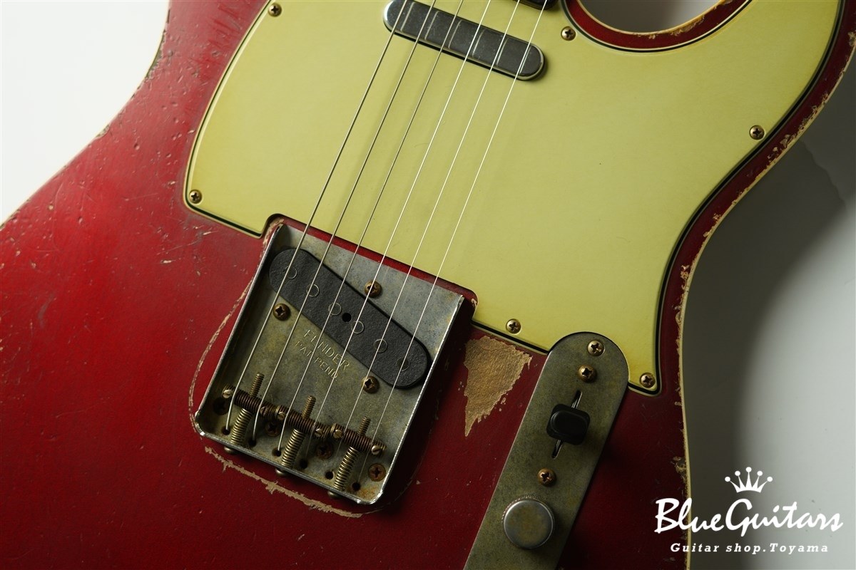 MBS 1959 Custom Telecaster Heavy Relic Masterbuilt by Vincent Van Trigt - Dark Candy Apple Red