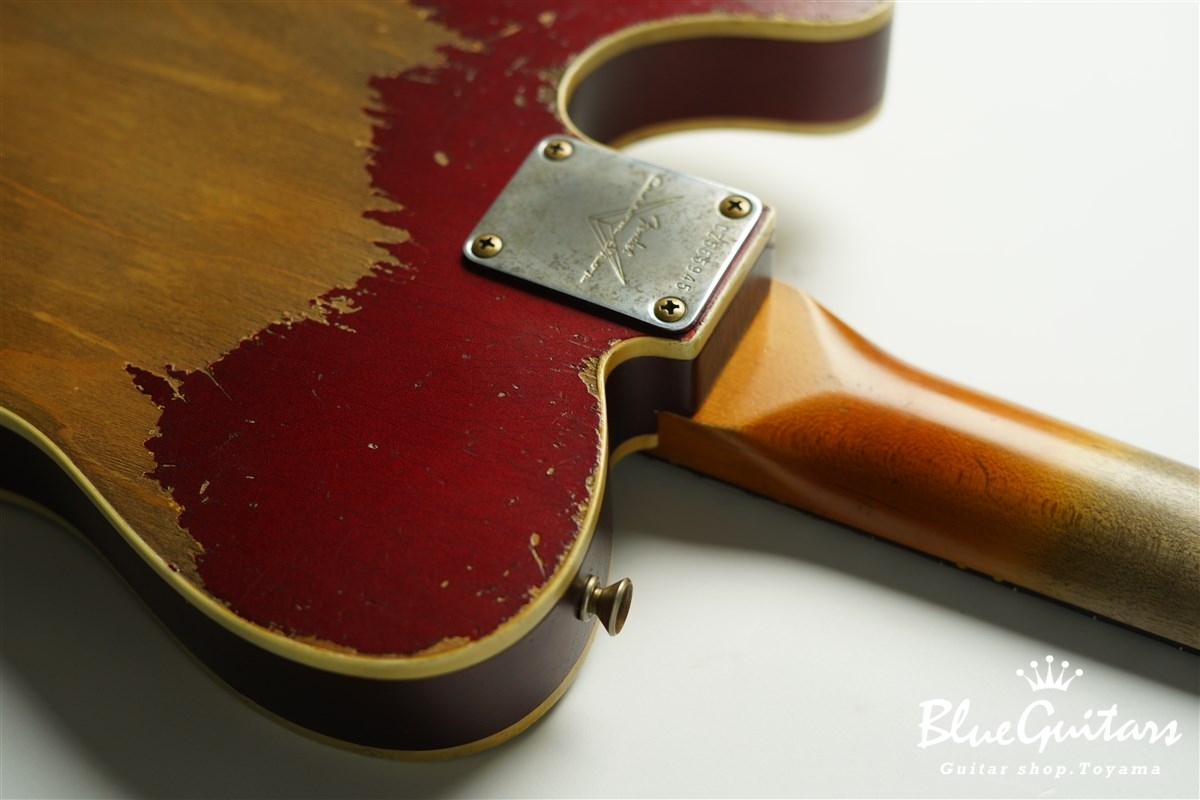 MBS 1959 Custom Telecaster Heavy Relic Masterbuilt by Vincent Van Trigt - Dark Candy Apple Red