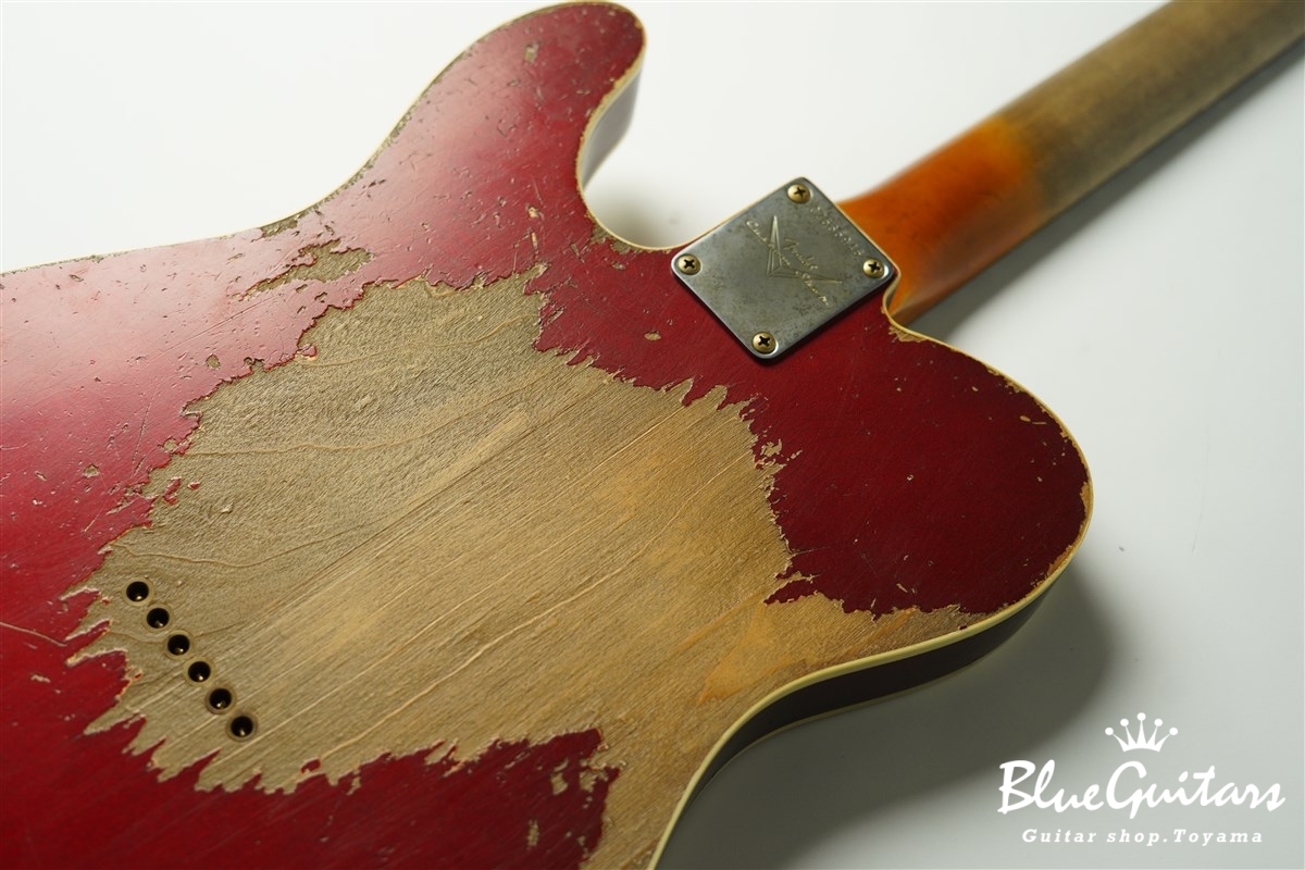 MBS 1959 Custom Telecaster Heavy Relic Masterbuilt by Vincent Van Trigt - Dark Candy Apple Red