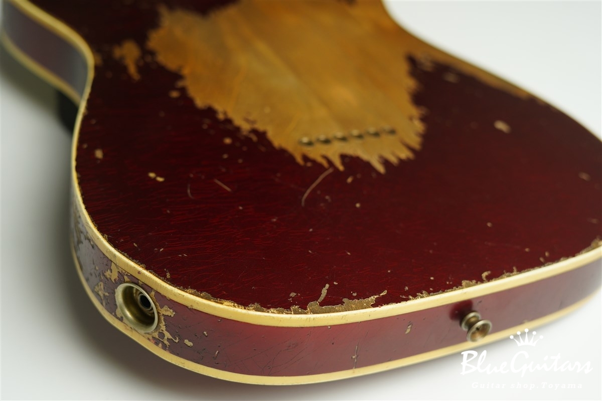 MBS 1959 Custom Telecaster Heavy Relic Masterbuilt by Vincent Van Trigt - Dark Candy Apple Red