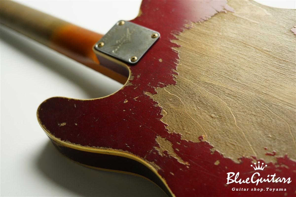 MBS 1959 Custom Telecaster Heavy Relic Masterbuilt by Vincent Van Trigt - Dark Candy Apple Red