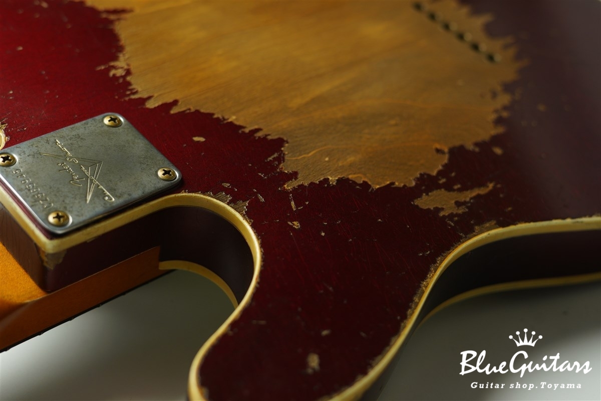MBS 1959 Custom Telecaster Heavy Relic Masterbuilt by Vincent Van Trigt - Dark Candy Apple Red