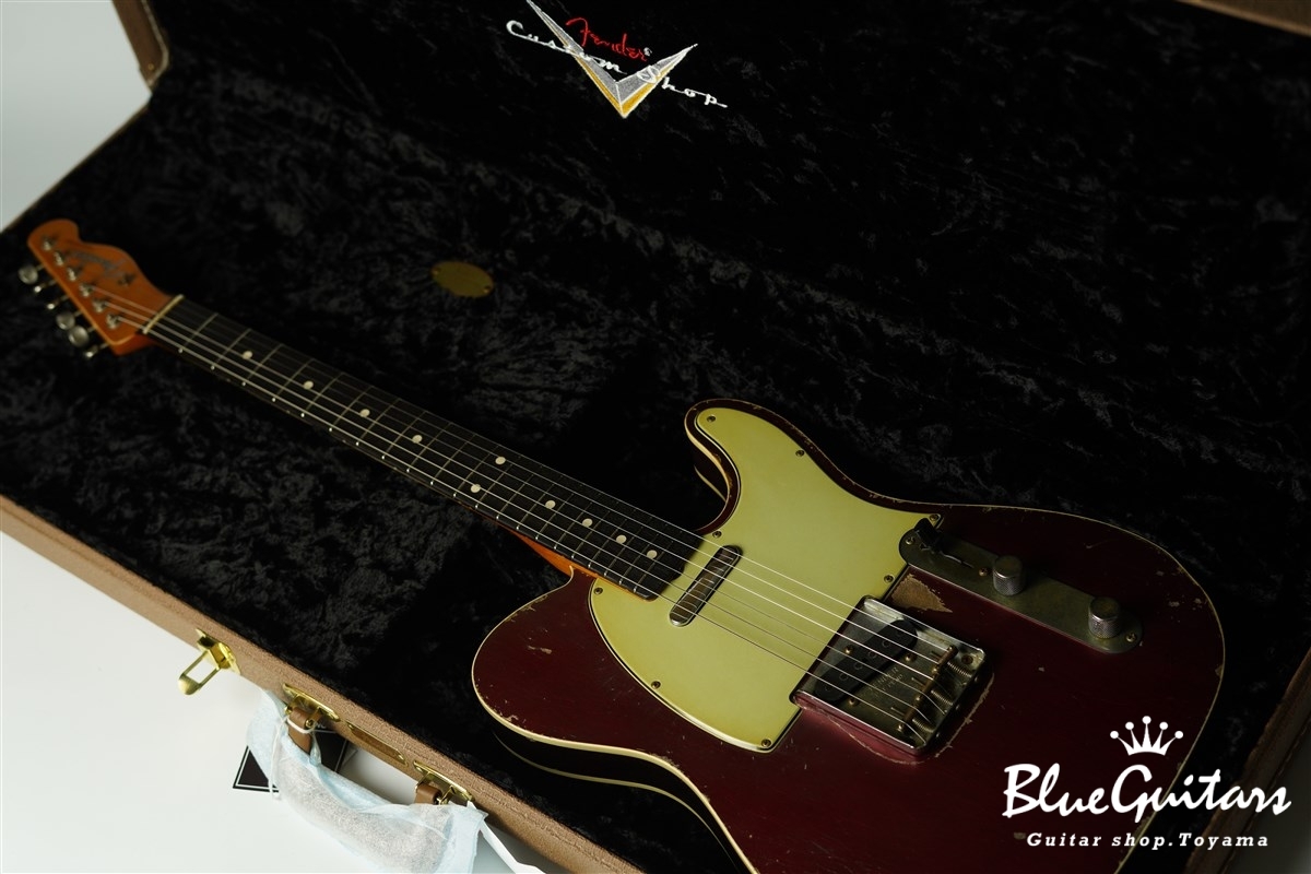 MBS 1959 Custom Telecaster Heavy Relic Masterbuilt by Vincent Van Trigt - Dark Candy Apple Red