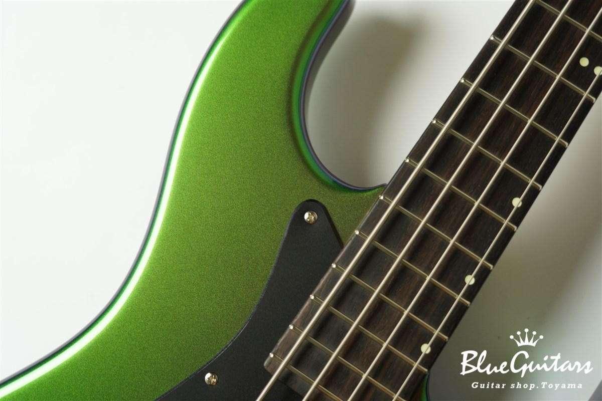 Wood Custom Guitars Vibe-4 - MAZIORA Seyfert #186 | Blue