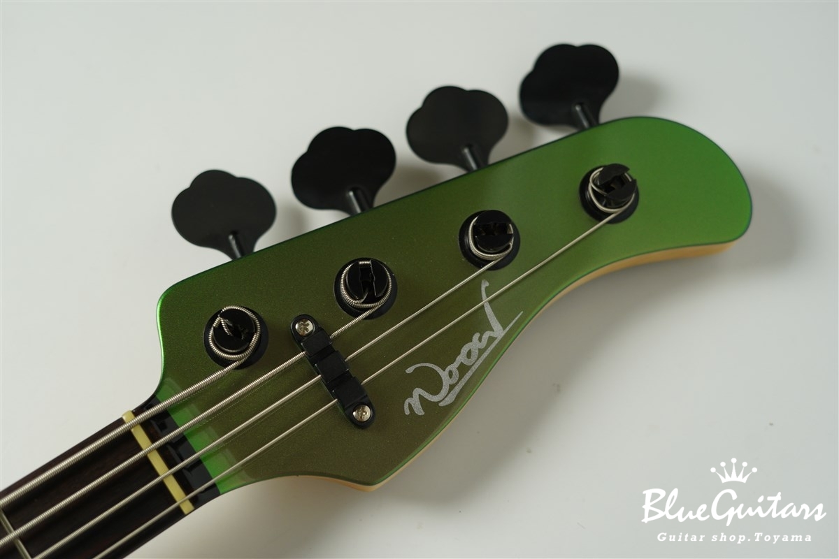 Wood Custom Guitars Vibe-4 - MAZIORA Seyfert #186 | Blue
