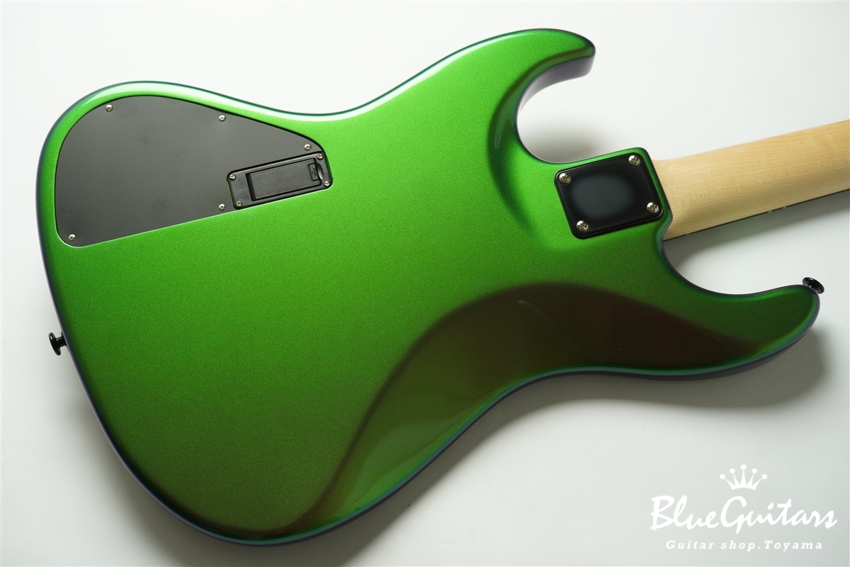 Wood Custom Guitars Vibe-4 - MAZIORA Seyfert #186 | Blue