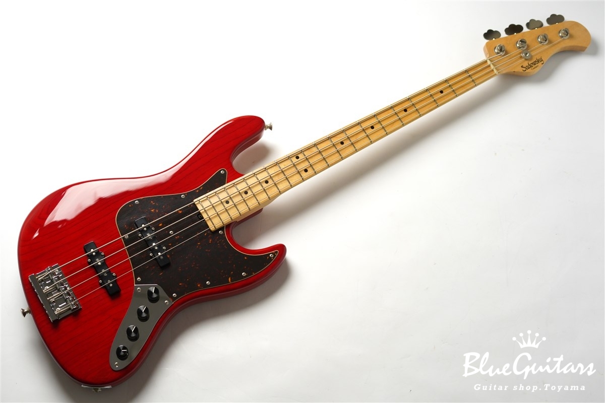 Sadowsky Metroline MV4 - Trans Red | Blue Guitars Online Store