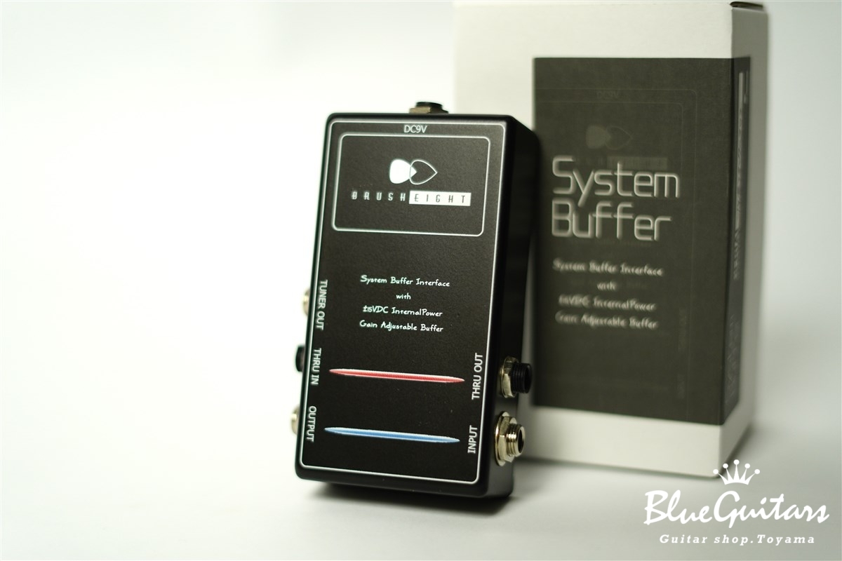 Brush Eight SystemInterface w/buffer | Blue Guitars Online Store