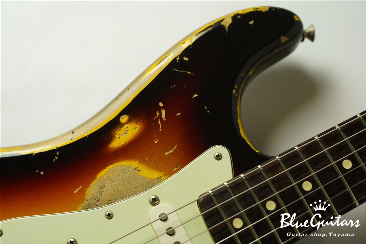 Fender John Mayer Stratocaster - 3-Color Sunburst (Refinish & Aged ...