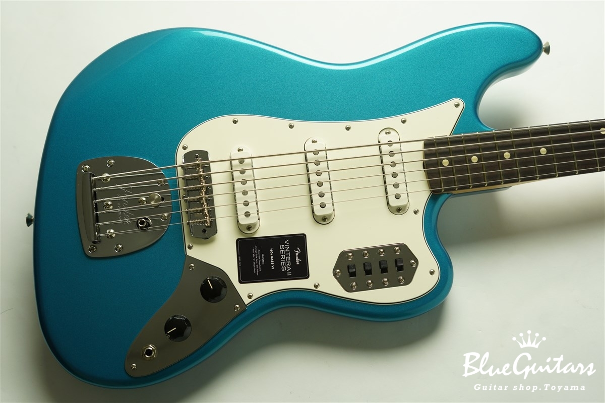 Vintera II ’60s Bass VI - Lake Placid Blue