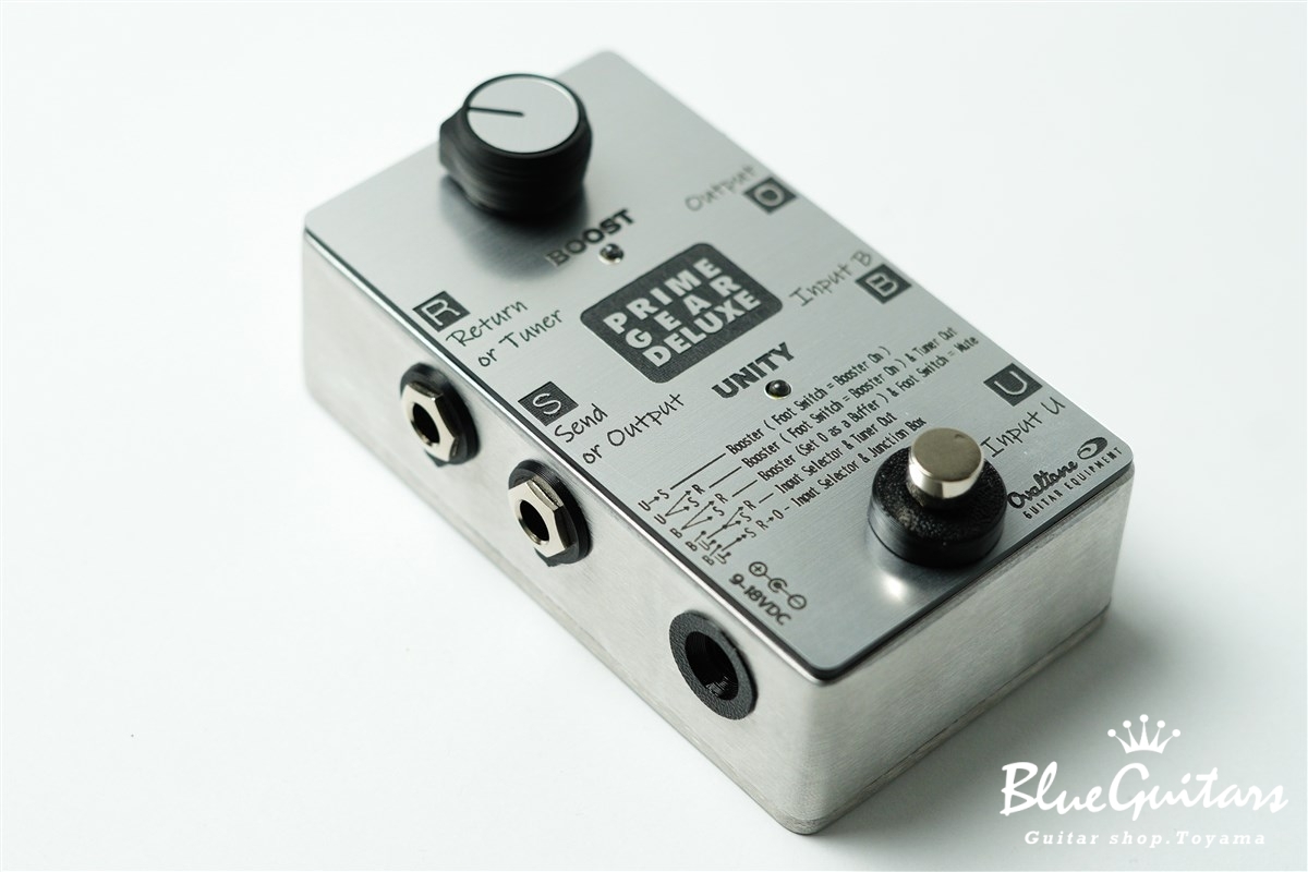 ギター OVALTONE PRIME GEAR PRIME GEAR DELUXE - Ovaltone -handmade effect pedals-