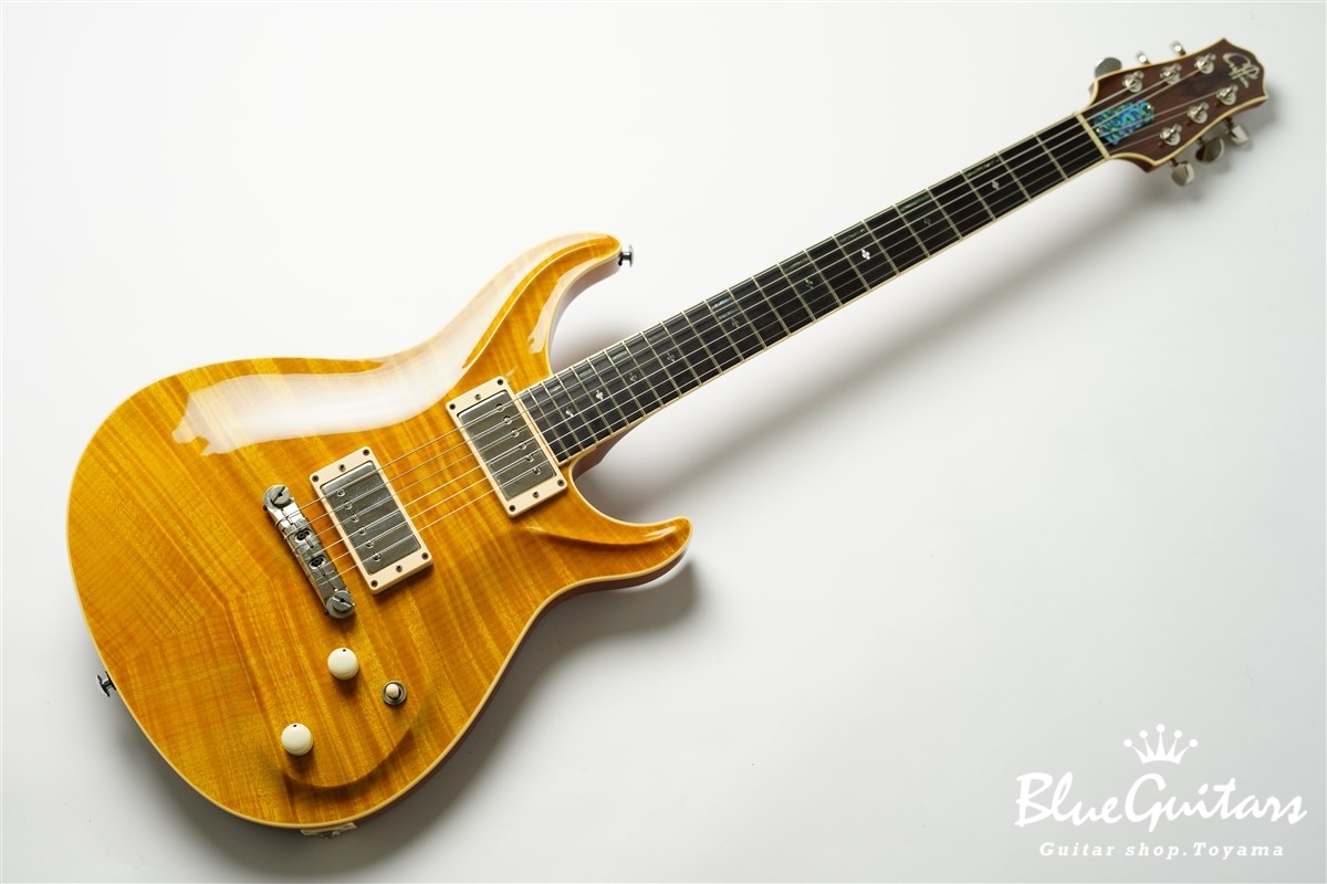 Giffin Guitars Standard 6 Strings - Transparent Amber | Blue Guitars Online  Store