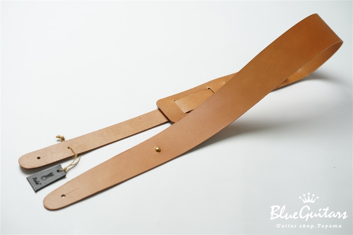 Ruhe+ Plain Leather - Camel & Round Studs / Gold | Blue Guitars Online ...