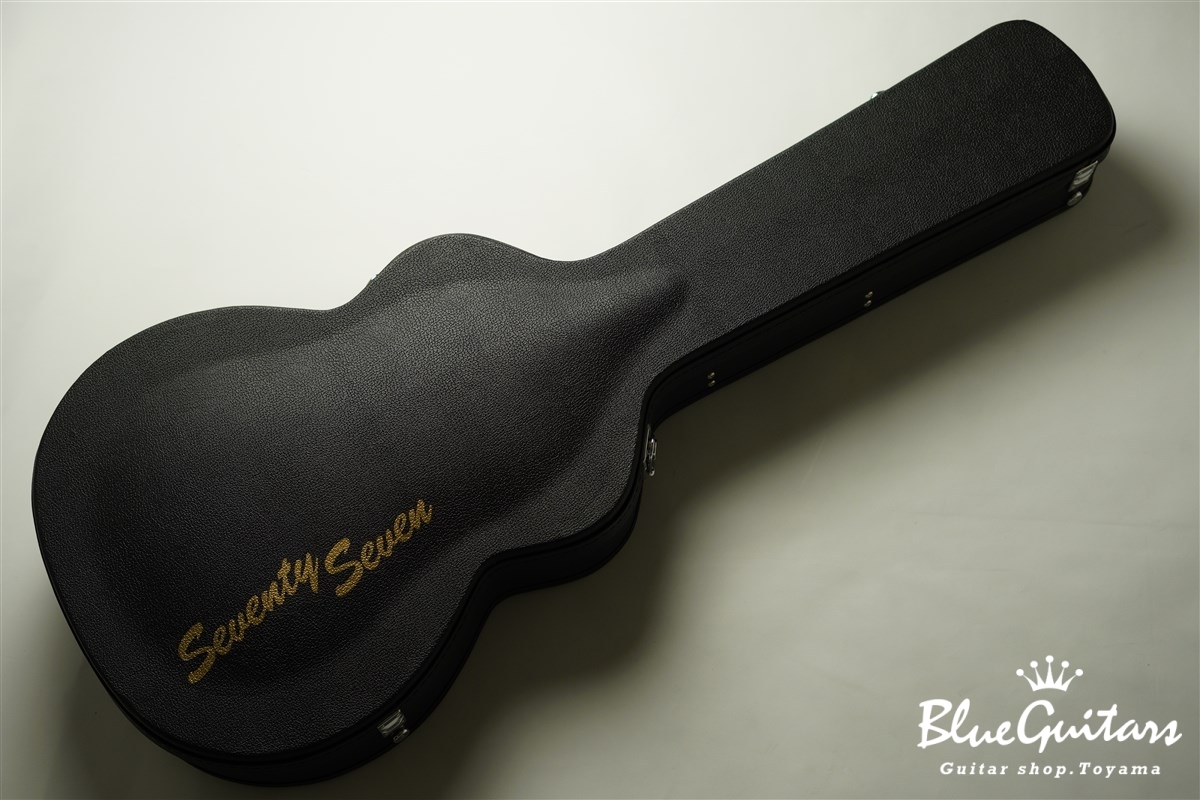 SPARROW GUITARS フルアコ ファイヤーパターン ビグスビー 銀色