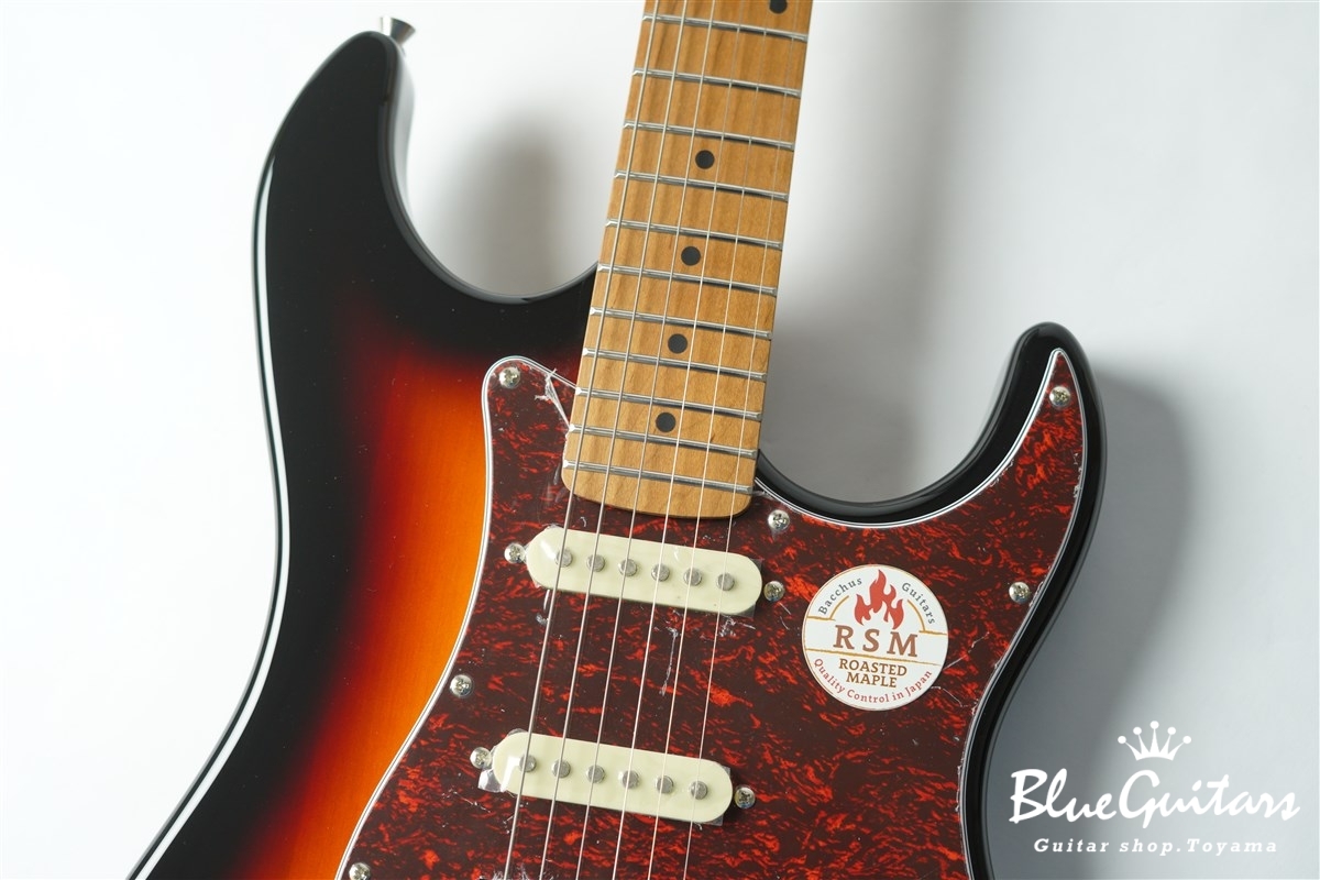 Bacchus GS-2DX RSM/M - 3Tone Sunburst | Blue Guitars Online Store