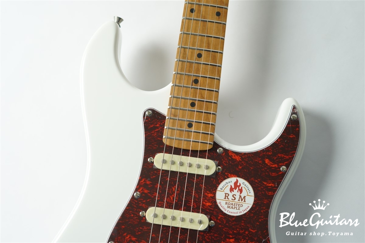 Bacchus GS-2DX RSM/M - White | Blue Guitars Online Store