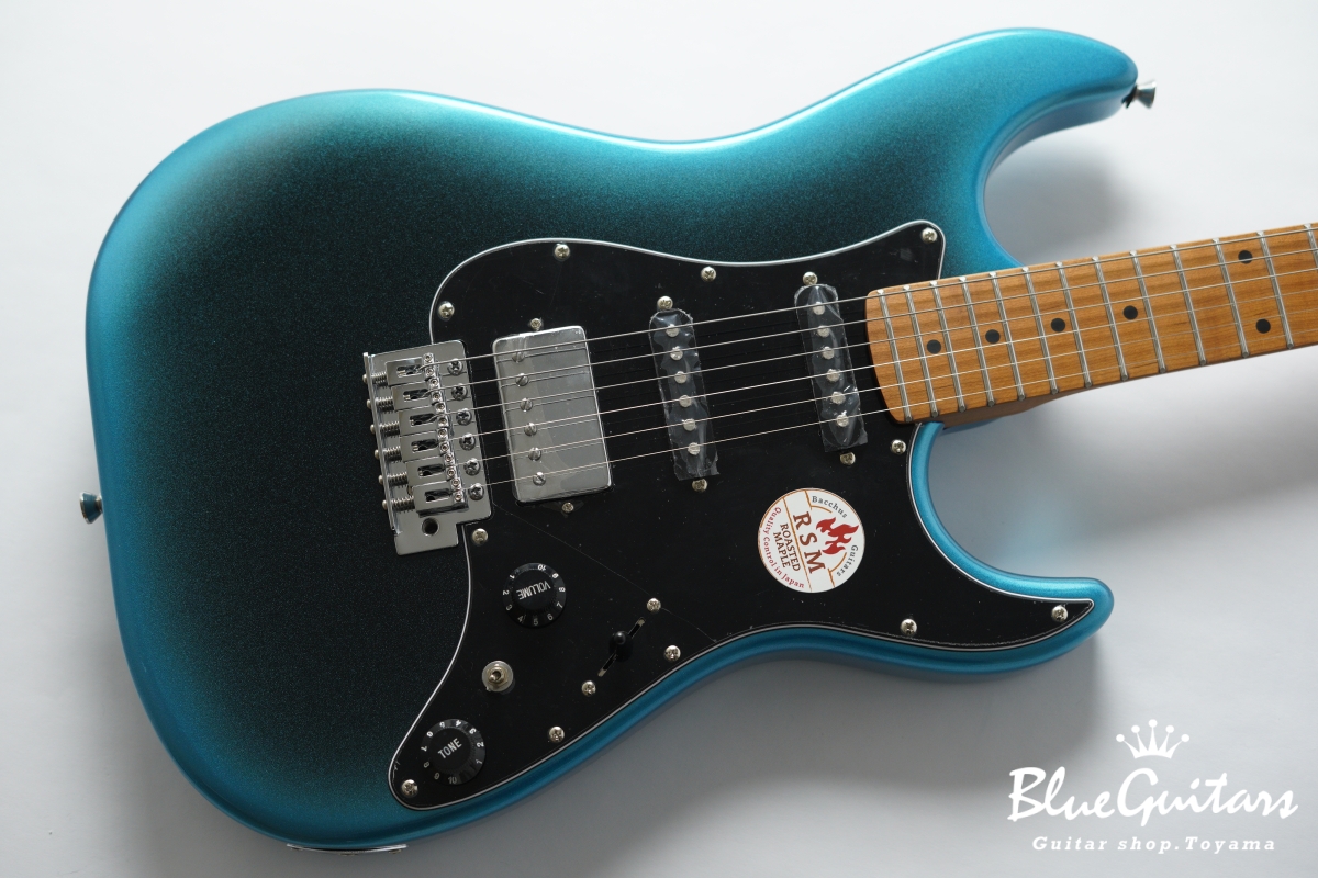 Bacchus GS-2DX RSM/M - Galaxy Blue Burst | Blue Guitars