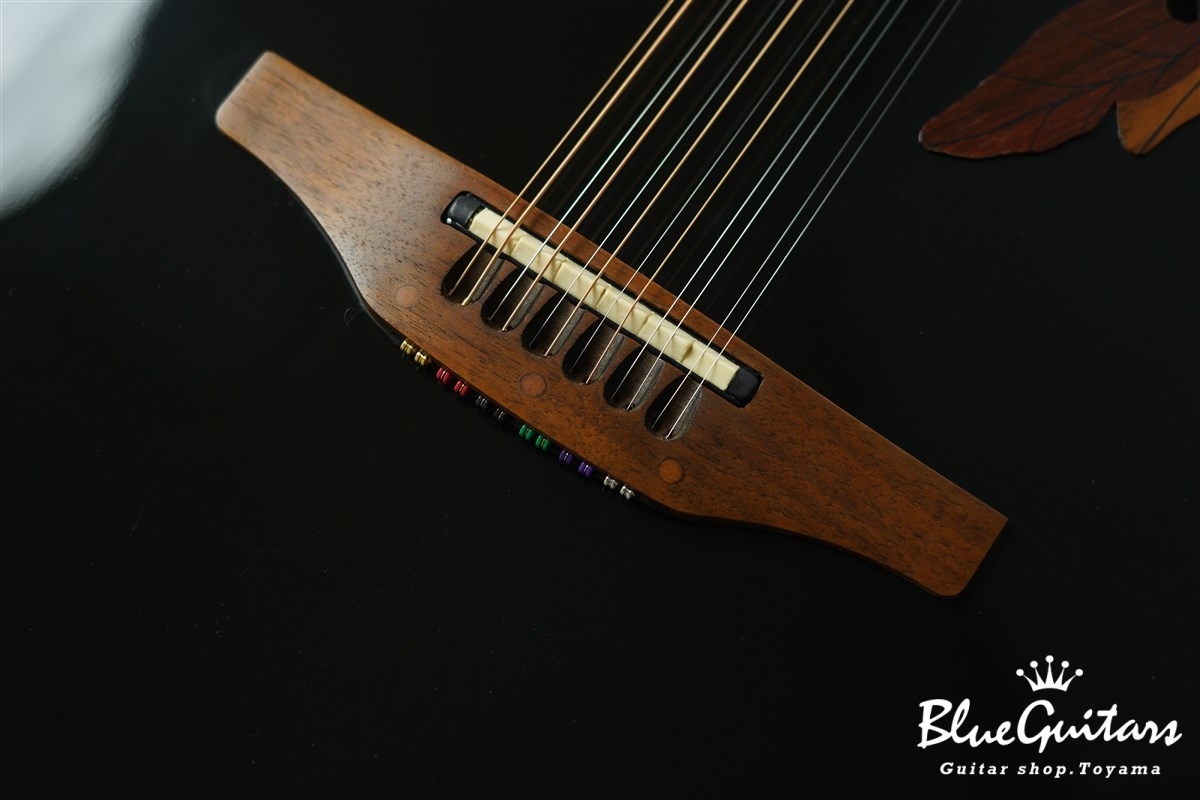 Ovation 1758 Elite 12 String - Black | Blue Guitars Online Store