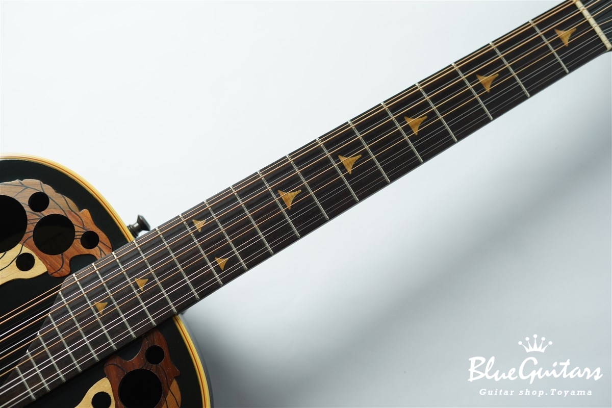 Ovation 1758 Elite 12 String - Black | Blue Guitars Online Store
