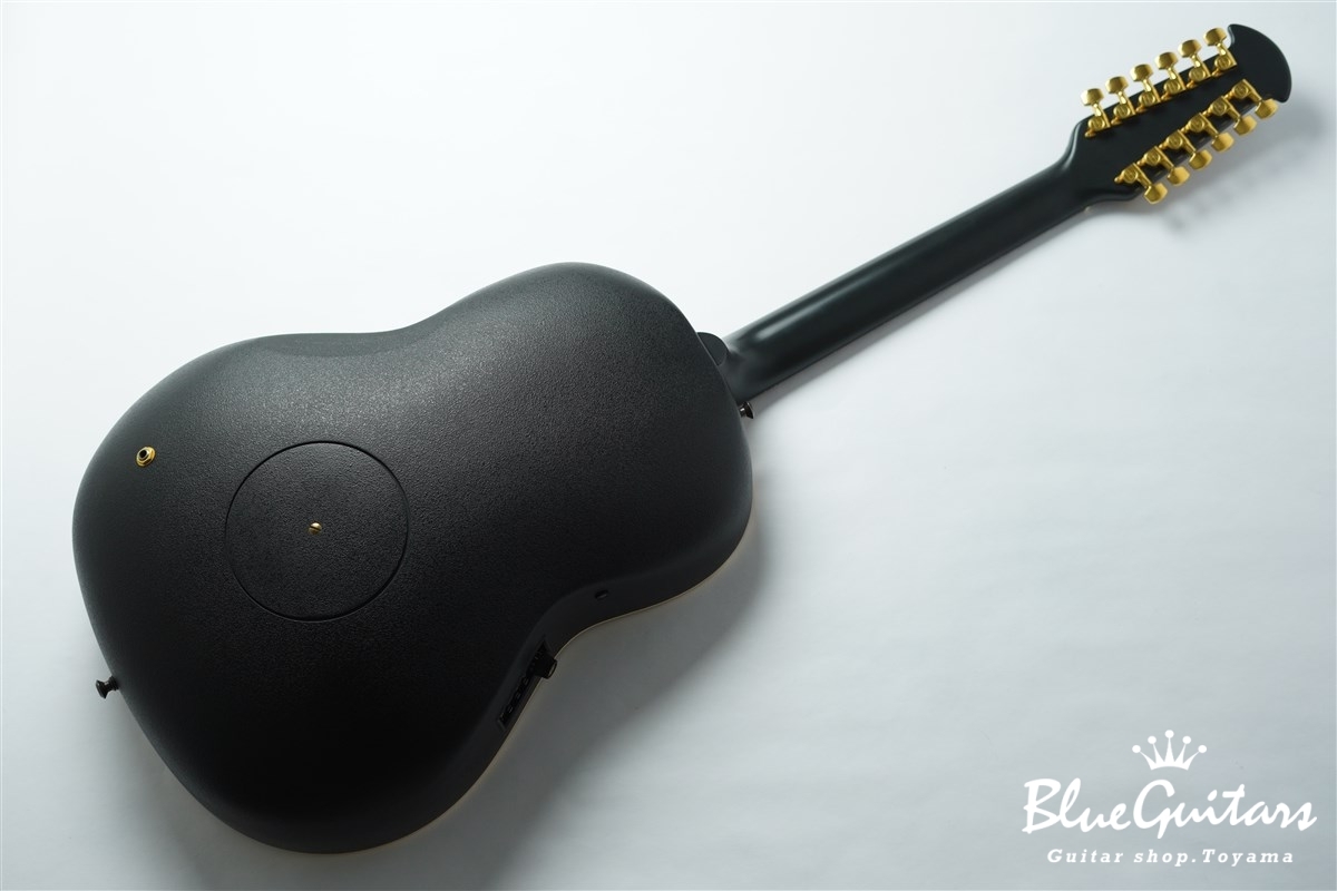 Ovation 1758 Elite 12 String - Black | Blue Guitars Online Store