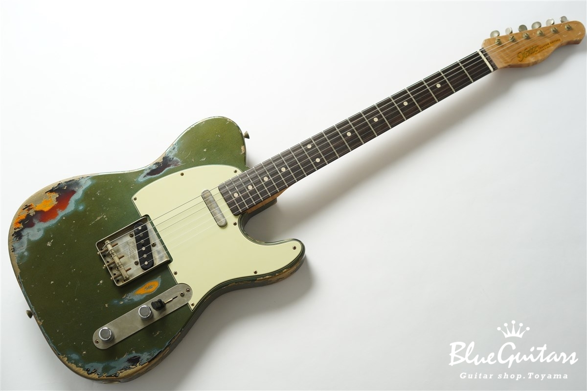XTC-1 Vintage Charcoal Frost Metallic over 3 Tone Burst HA / Alder / Roasted Flame Maple #3911