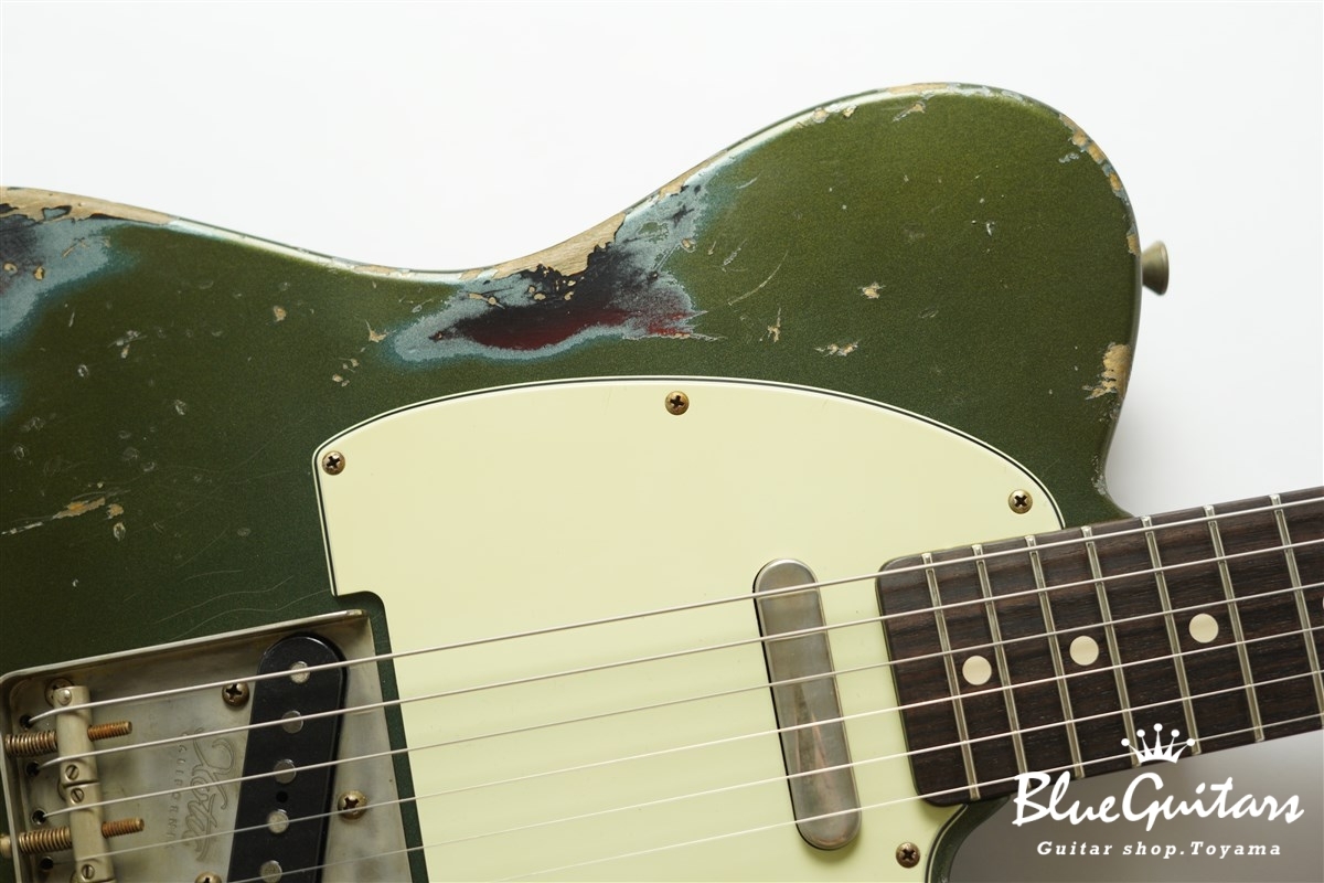 XTC-1 Vintage Charcoal Frost Metallic over 3 Tone Burst HA / Alder / Roasted Flame Maple #3911