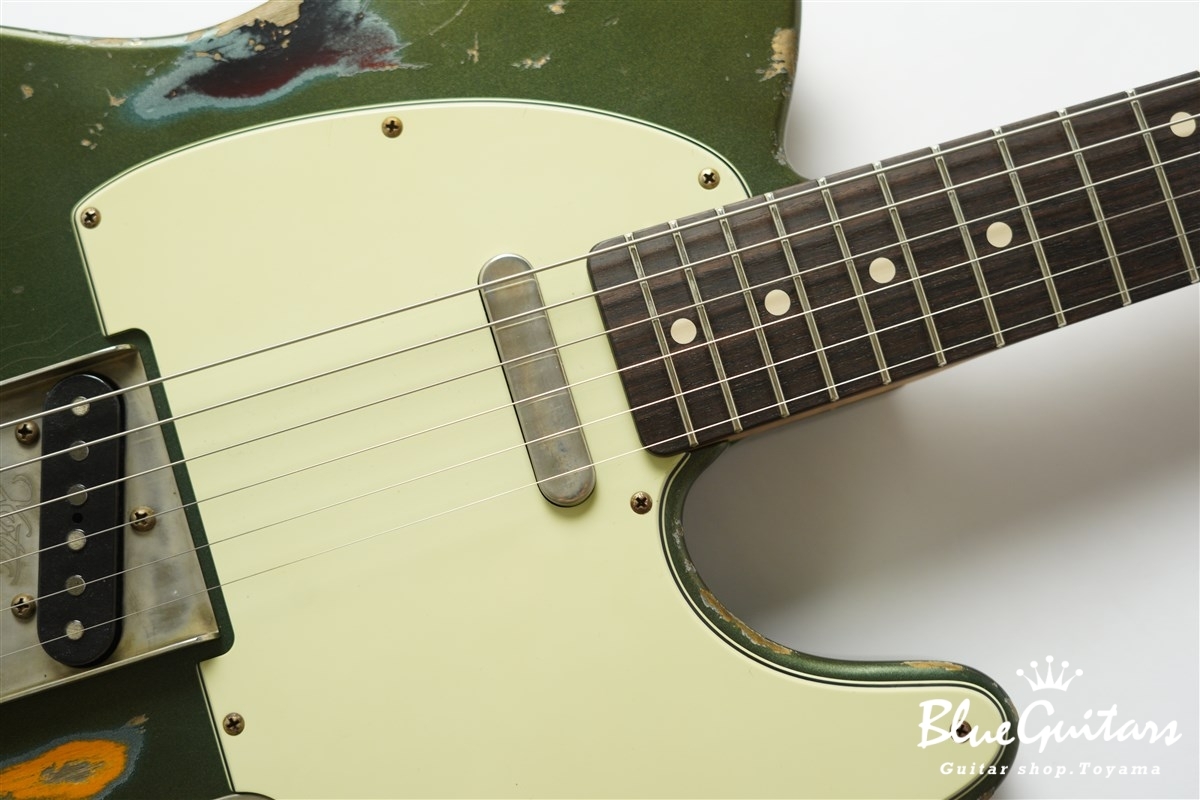 XTC-1 Vintage Charcoal Frost Metallic over 3 Tone Burst HA / Alder / Roasted Flame Maple #3911