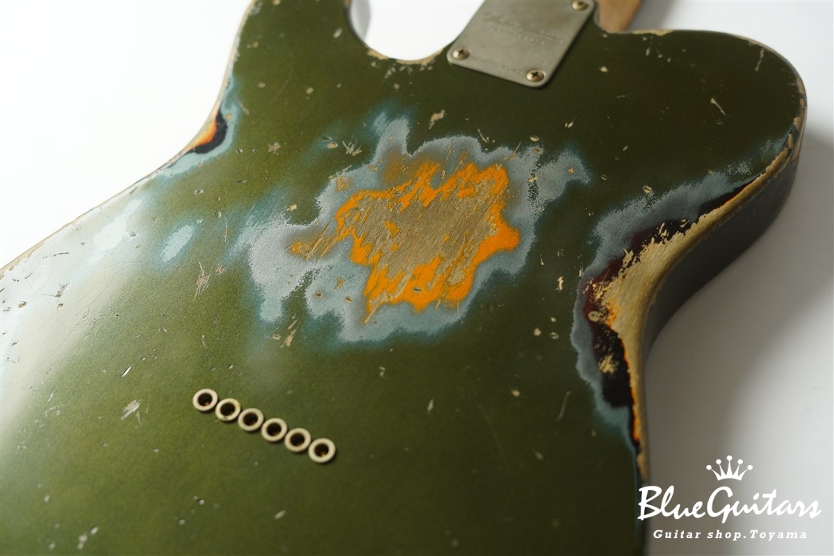 XTC-1 Vintage Charcoal Frost Metallic over 3 Tone Burst HA / Alder / Roasted Flame Maple #3911