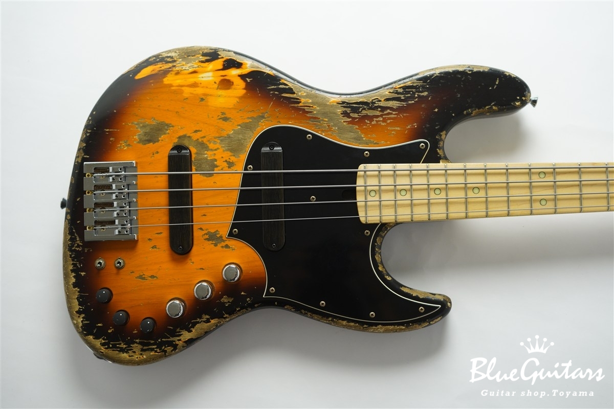 XJ-1T 4st 2 Tone Burst Super Heavy Aged / Ash / M #3264