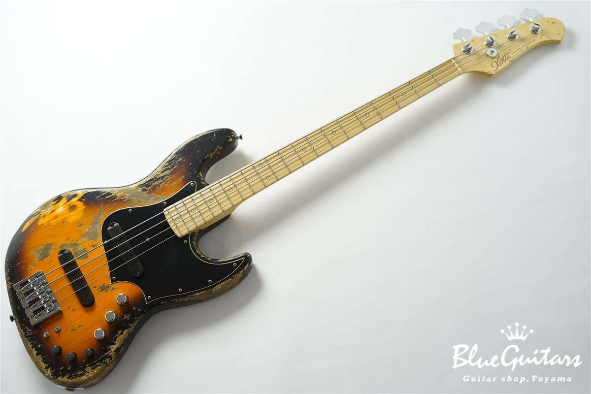 XJ-1T 4st 2 Tone Burst Super Heavy Aged / Ash / M #3264