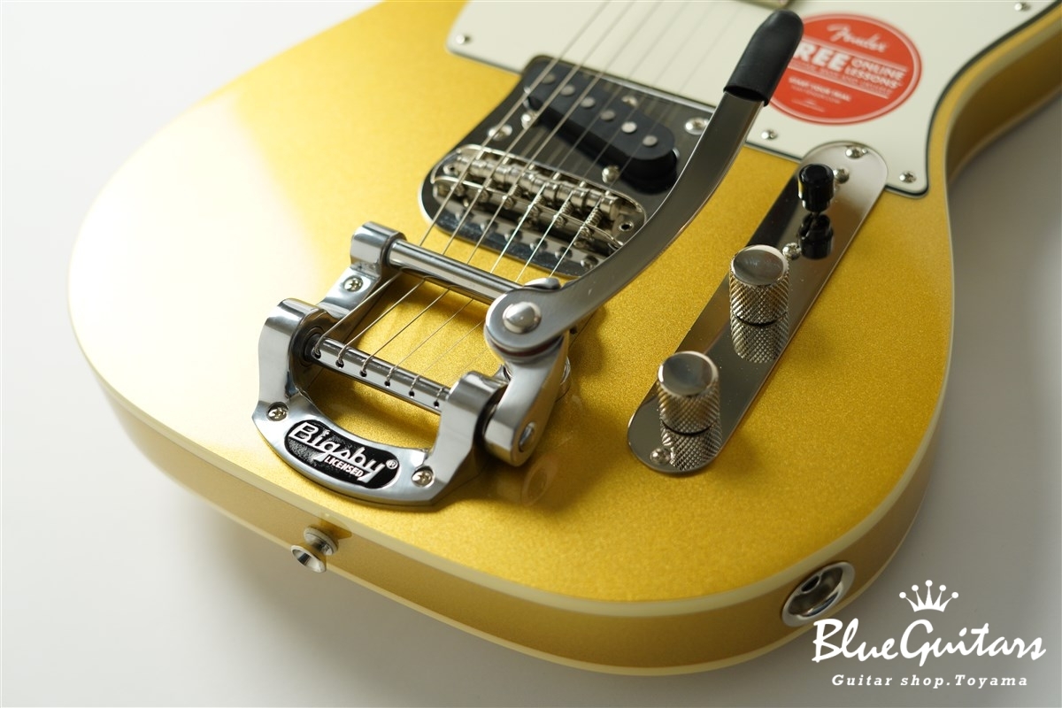 Classic Vib ’60s Custom Telecaster SH with Bigsby - Aztec Gold
