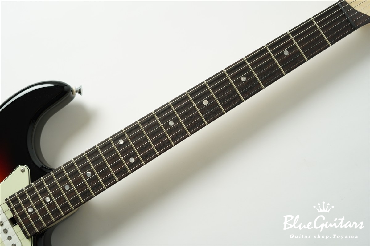 S-622CS Heritage Alder / Rosewood - 3 Tone Burst