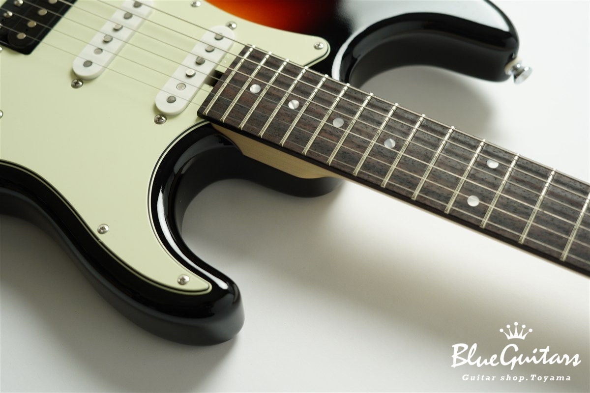 S-622CS Heritage Alder / Rosewood - 3 Tone Burst