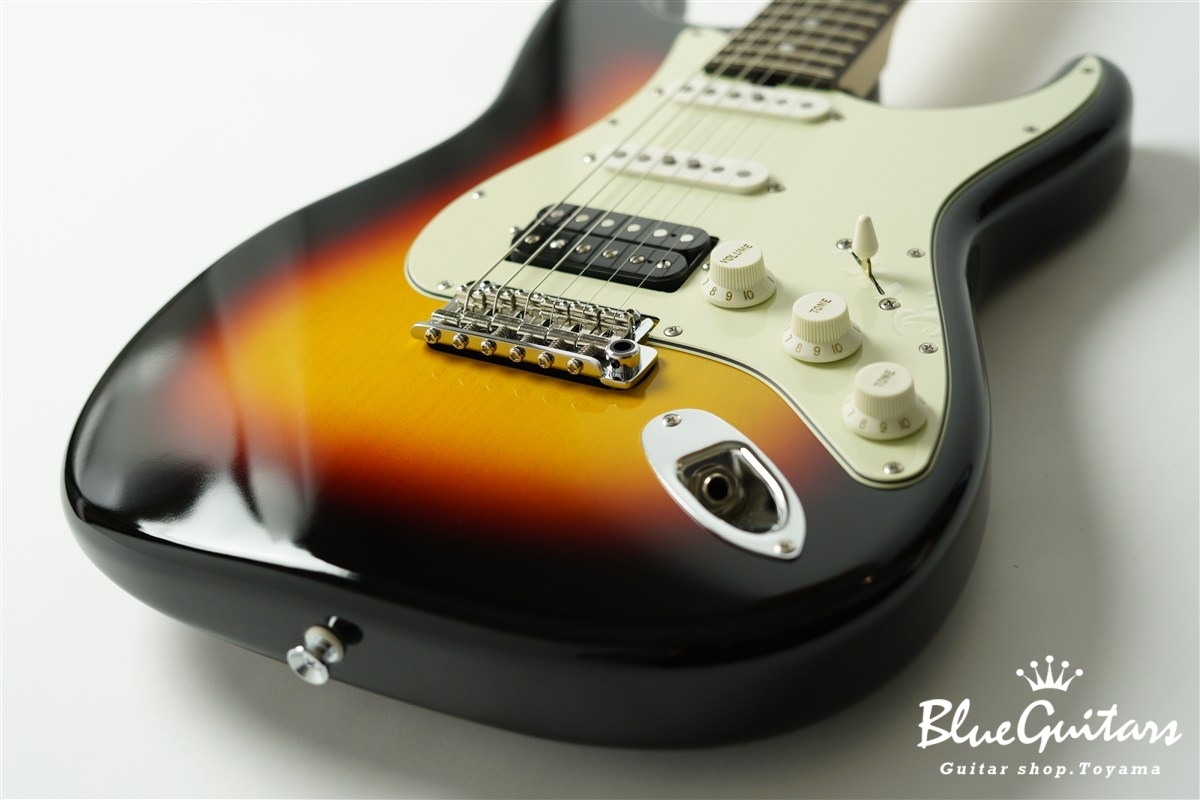 S-622CS Heritage Alder / Rosewood - 3 Tone Burst