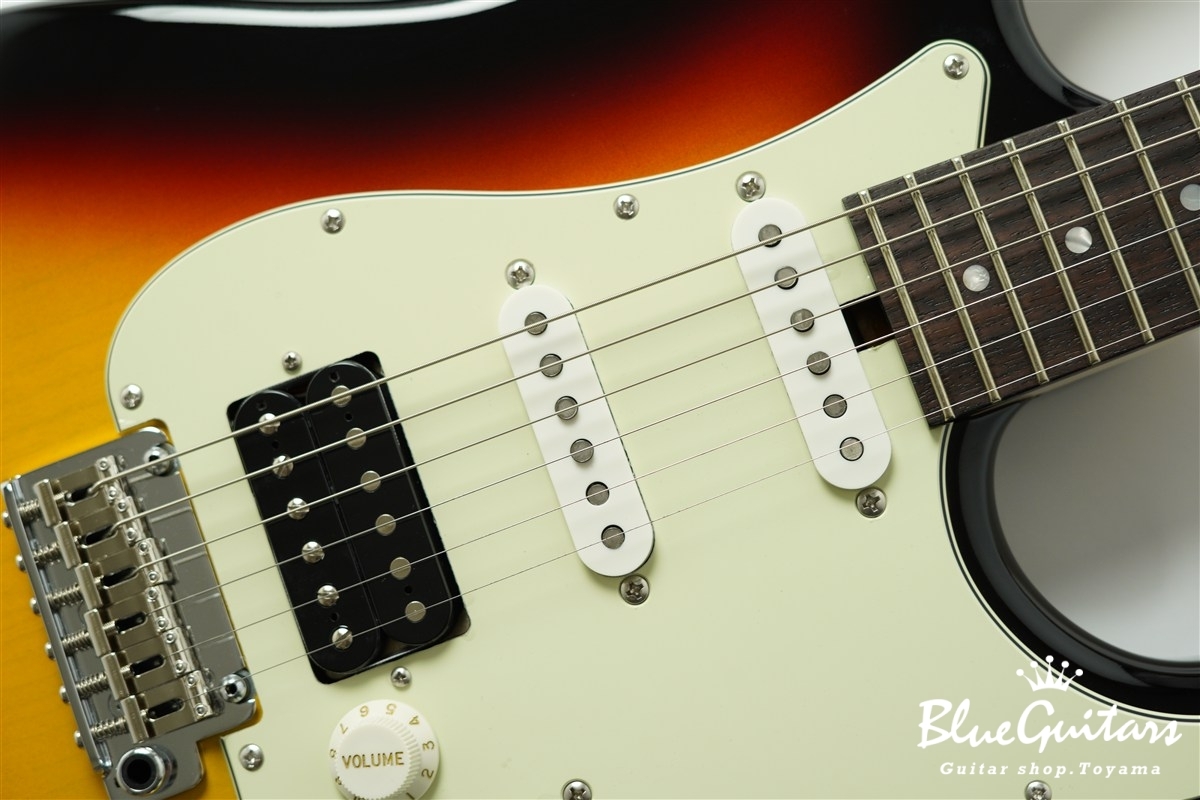 S-622CS Heritage Alder / Rosewood - 3 Tone Burst