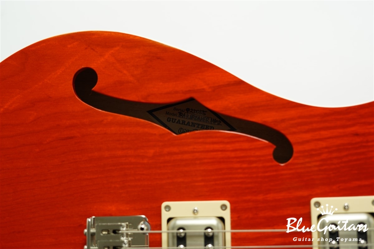 Supreme Collection Trailbreaker Mark-II Tremolo "Old Garage Stock" - Vintage Orange #25055
